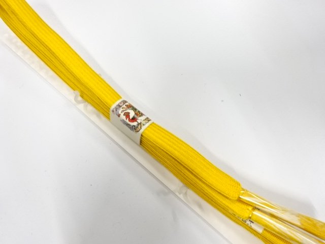 未使用品　正絹　手組帯締め